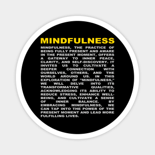 Mindfulness Magnet